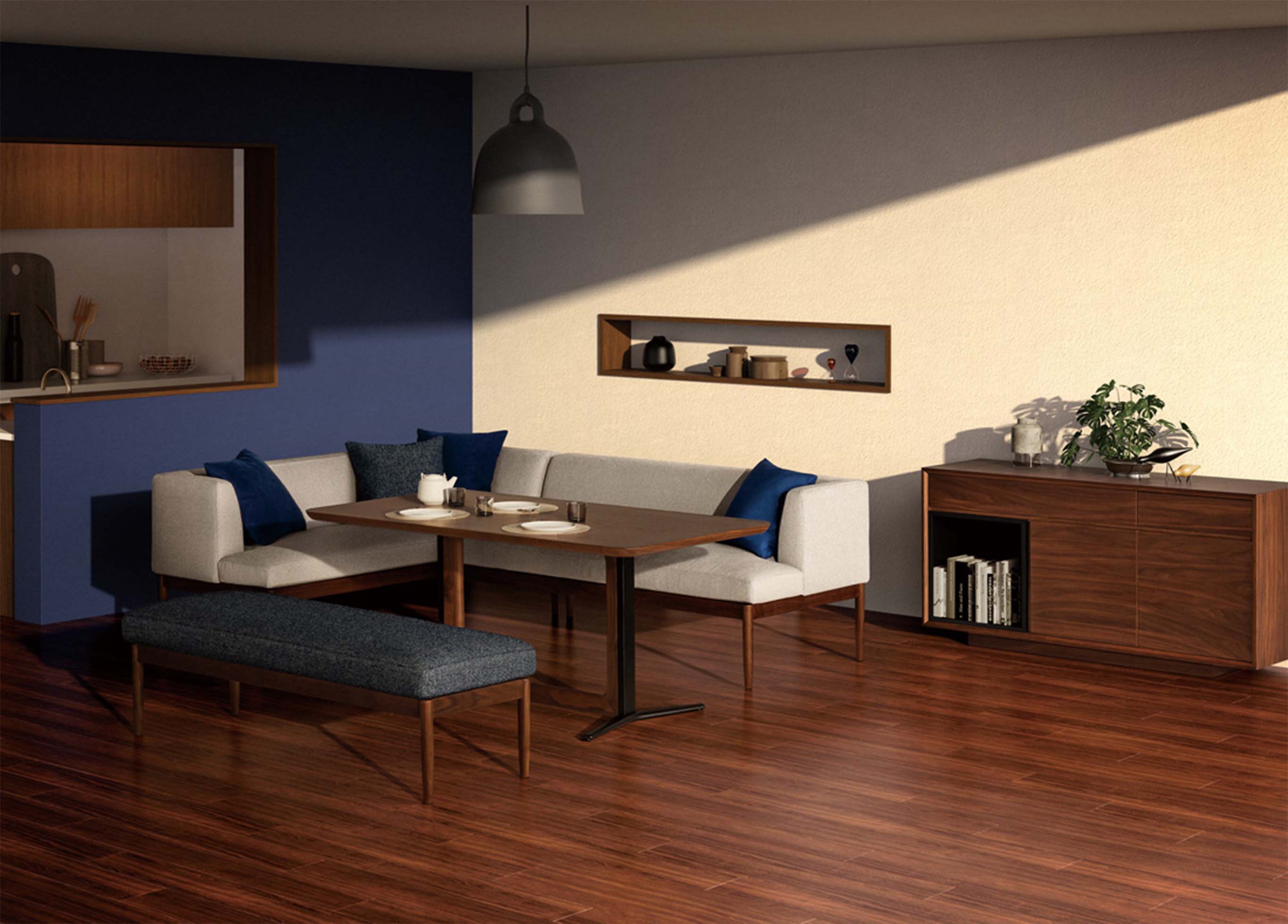 ECELA｜DINING SOFA｜PRODUCTS｜国産家具メーカー HUKLA｜日本フクラ